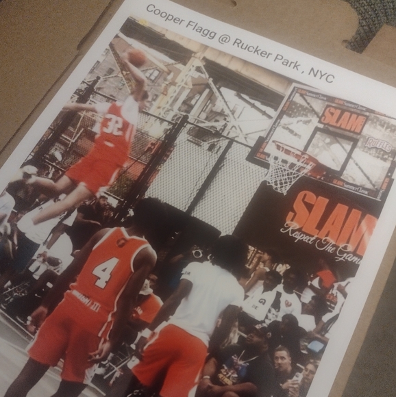 NEW!๐ฏ COOPER FLAGG RUCKER PARK & DUKE COLOR ART 8.5x11 POSTER BUNDLE SET!๐ฅ - Picture 4 of 10